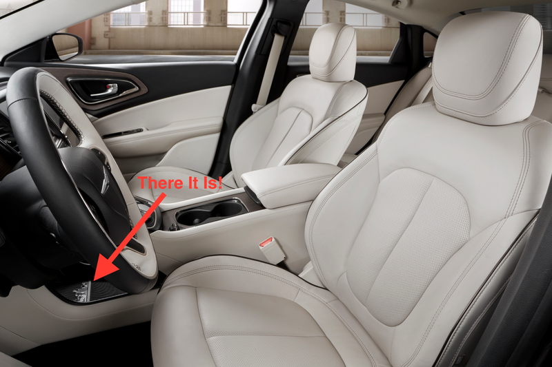Illustration for article titled Chrysler Hid A 'Screw You GM' Easter Egg In Every 200